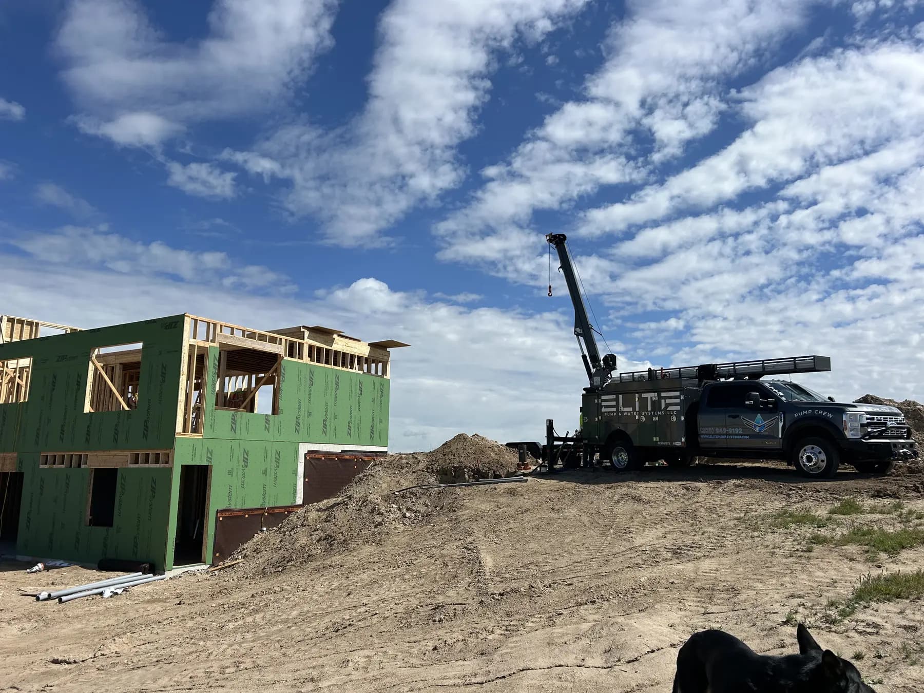 Elite Pump & Water Systems: Water-system field work