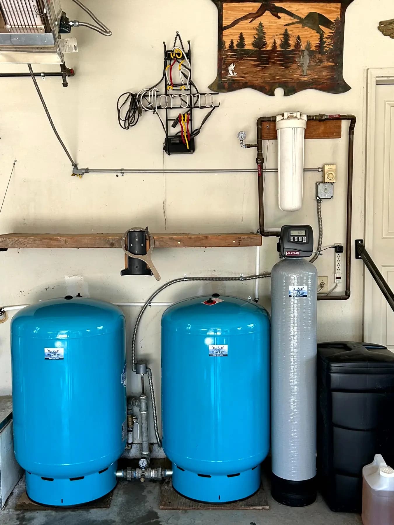 Elite Pump & Water Systems: Dual pressure tank system